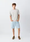 Mango T-shirt En Coton Imprimé In Gray