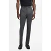 Mango Turin Virgin Slim Fit Wool Pants In Gray