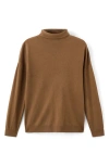 Mango Turtleneck Sweater In Brown