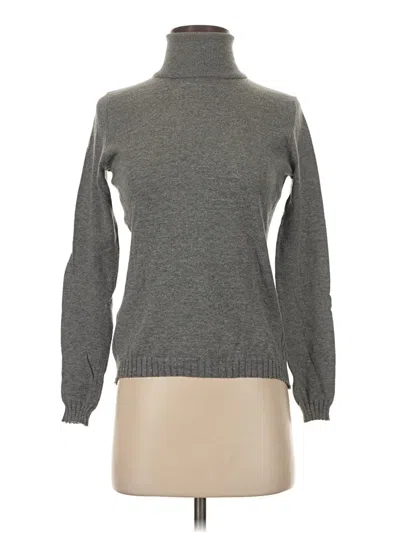 Pre-owned Mango Turtleneck Sweater In Gray