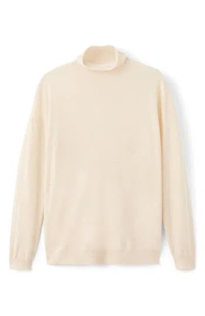 Mango Turtleneck Sweater In Neutral