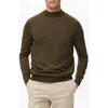 Mango Turtleneck Wool Sweater In Brown