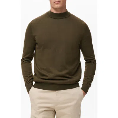 MANGO MANGO TURTLENECK WOOL SWEATER