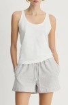 Mango Two-piece Stripe Short Pajamas