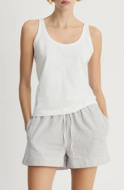 Mango Two-piece Stripe Short Pajamas