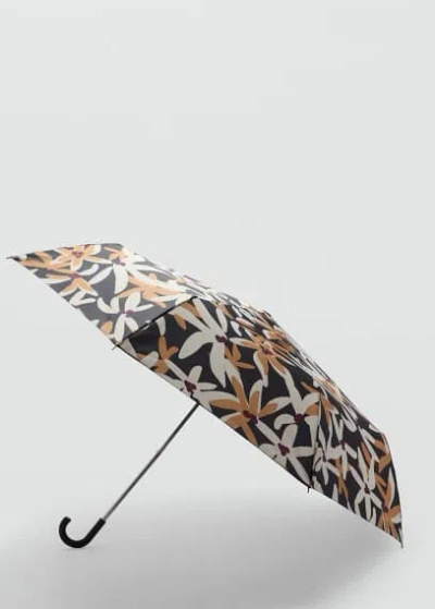 Mango Umbrella Black