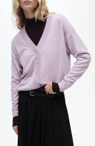 Mango V-neck Cardigan
