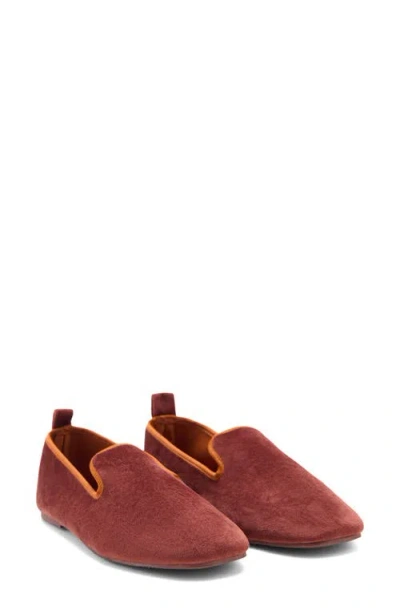 MANGO MANGO VELOUR LOAFER