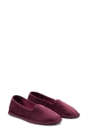 Mango Velour Shoes In Purple
