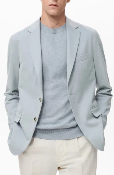 Mango Verner Slim Fit Suit Blazer In Gray