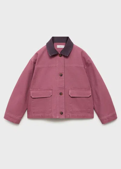 Mango Veste Cerise - Enfants - 11 -  Kids In Pink