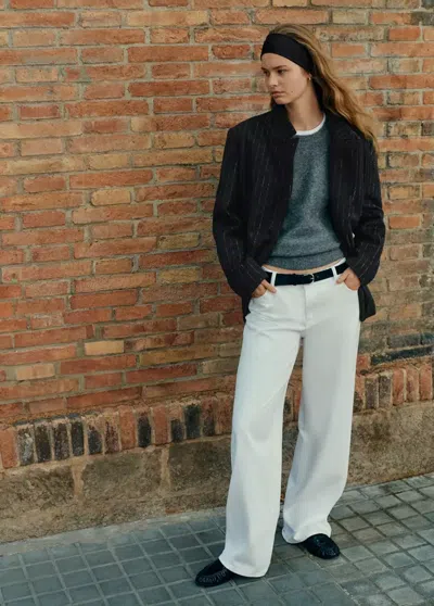 Mango Veste Heart In Gris