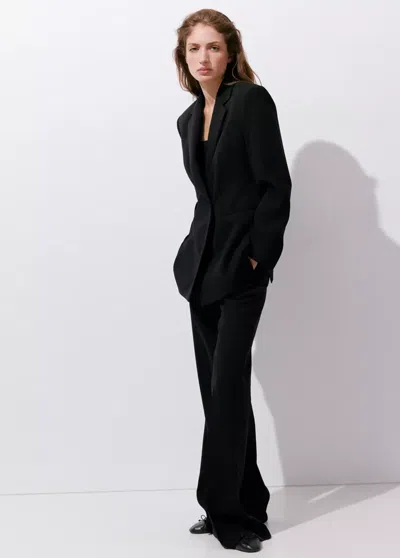 Mango Veste Iguana In Noir