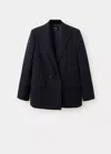 Mango Veste Irise In Black