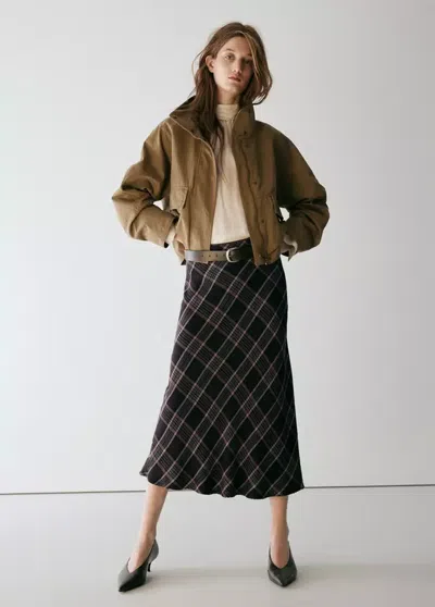 Mango Veste Matcha In Beige