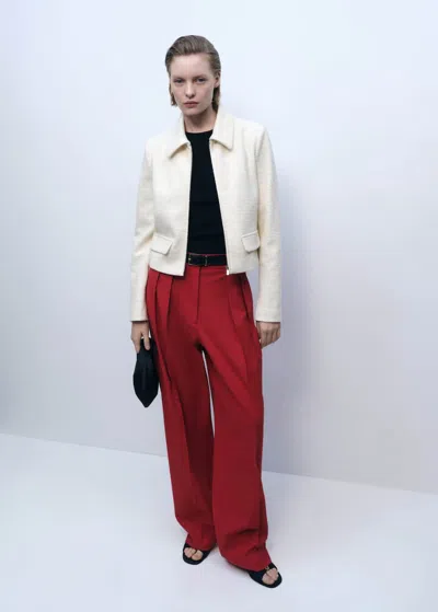 Mango Jacket Ecru