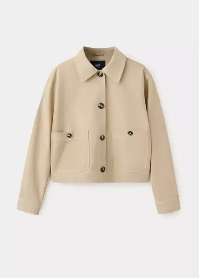 Mango Veste Noor2 In Beige