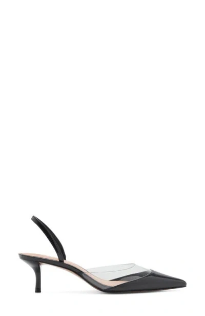 Mango Vinyl Panel Pump In Black