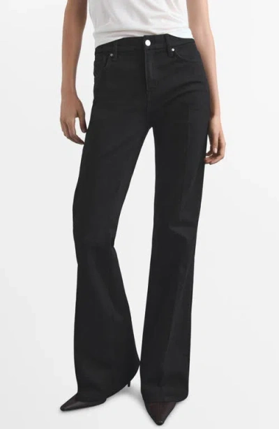 MANGO MANGO VIOLETA HIGH WAIST FLARE LEG JEANS