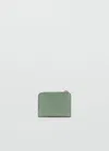 Mango Wallet M- Aqua Green