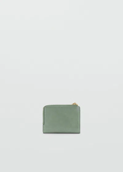 Mango Wallet M- Aqua Green