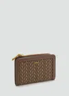 Mango Portefeuille Rabat Logo Chocolat - Femme - Taille Unique -