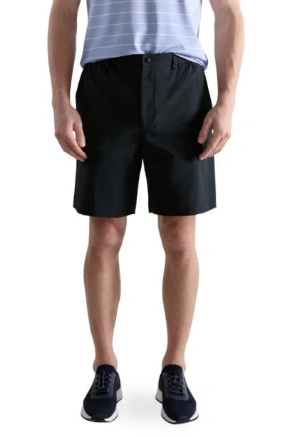Mango Water Repellent Comfort Stretch Shorts In Blue