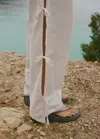 Mango Wedge Sandals With A Glossy Finish Silver