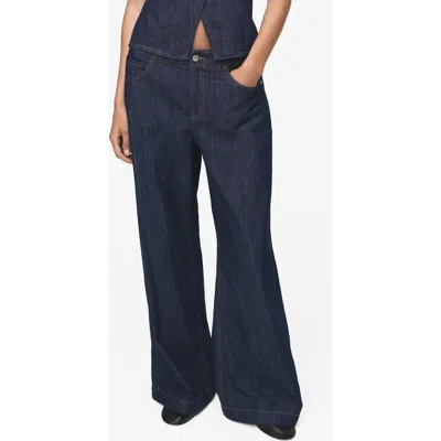 MANGO MANGO WIDE LEG JEANS