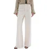 Mango Wide Leg Jeans In White