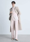 Mango Wideleg Cotton Joggers Pastel Pink In Pastel Pink