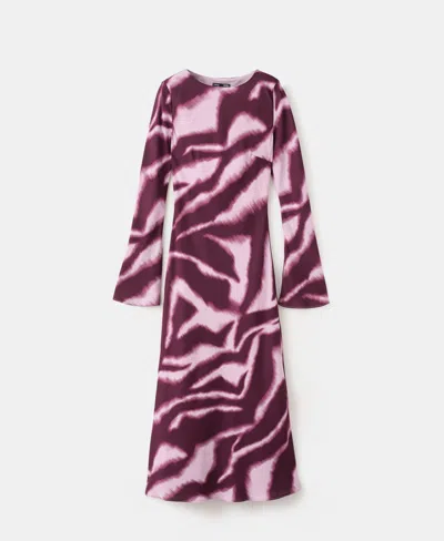 Mango Women's A-line Animal-print Dress In Multi