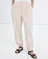Mango Baggy Lyocell Pants In Neutral