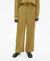 Mango Trousers Mustard In Mustard