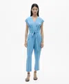 Mango Combinaison Cache-caur Ceinture Bleu - Femme - Xl -  In Blue