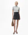 Mango Belted Minidress In Gray