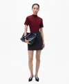 Mango Belted Minidress In Red