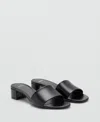 Mango Slide Sandal In Multi
