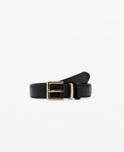 MANGO WOMEN'S BOVINE LEATHER BELT