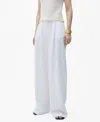 Mango Tie Belt Wide Leg Pants