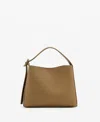 Mango Women's Buckle Mini Shopper Bag In Brown