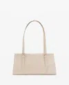 Mango Women's Buckles Shoulder Bag In Off White