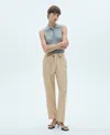 Mango Fiona Flare Mid-rise Jeans Dark Blue In Beige