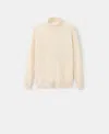 Mango Turtleneck Sweater In Neutral