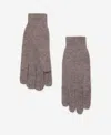 Mango Cashmere Gloves In Brown
