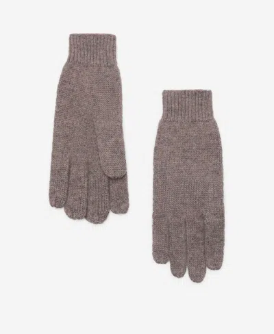 Mango Women's Cashmere Gloves In Brown