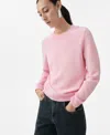 Mango Women's Cashmere Sweater In Pink