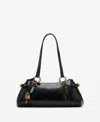Mango Women's Charm Detail Bowling Shoulder Bag In Black