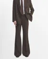 Mango Lyocell Suit Pants In Brown