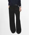 Mango Women's Combined Belt Pants In Black